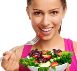 woman-eating-salad-462x428